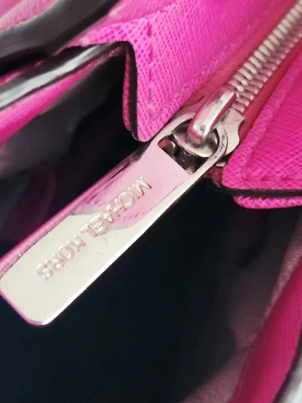 Michael Kors Pink Leather Tote Bag Purse